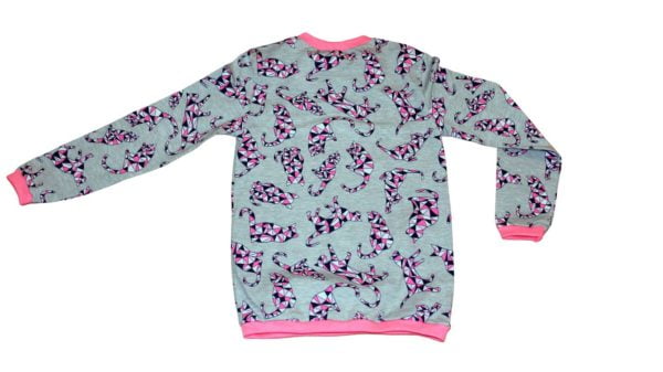 SHIRT NEON PINK KATZE – Bild 2