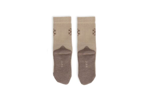 BE LENKA - KINDER SOCKEN CREW MERINO BEIGE – Bild 5