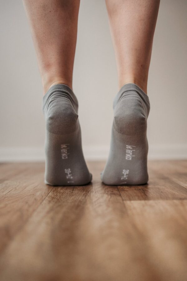 BE LENKA - SOCKEN LOW CUT GREY – Bild 4